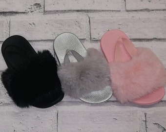 Kids fluffy slipper/Sandle