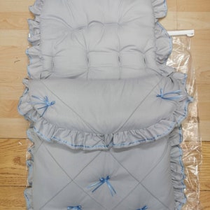 Frilly pram liners hotsell