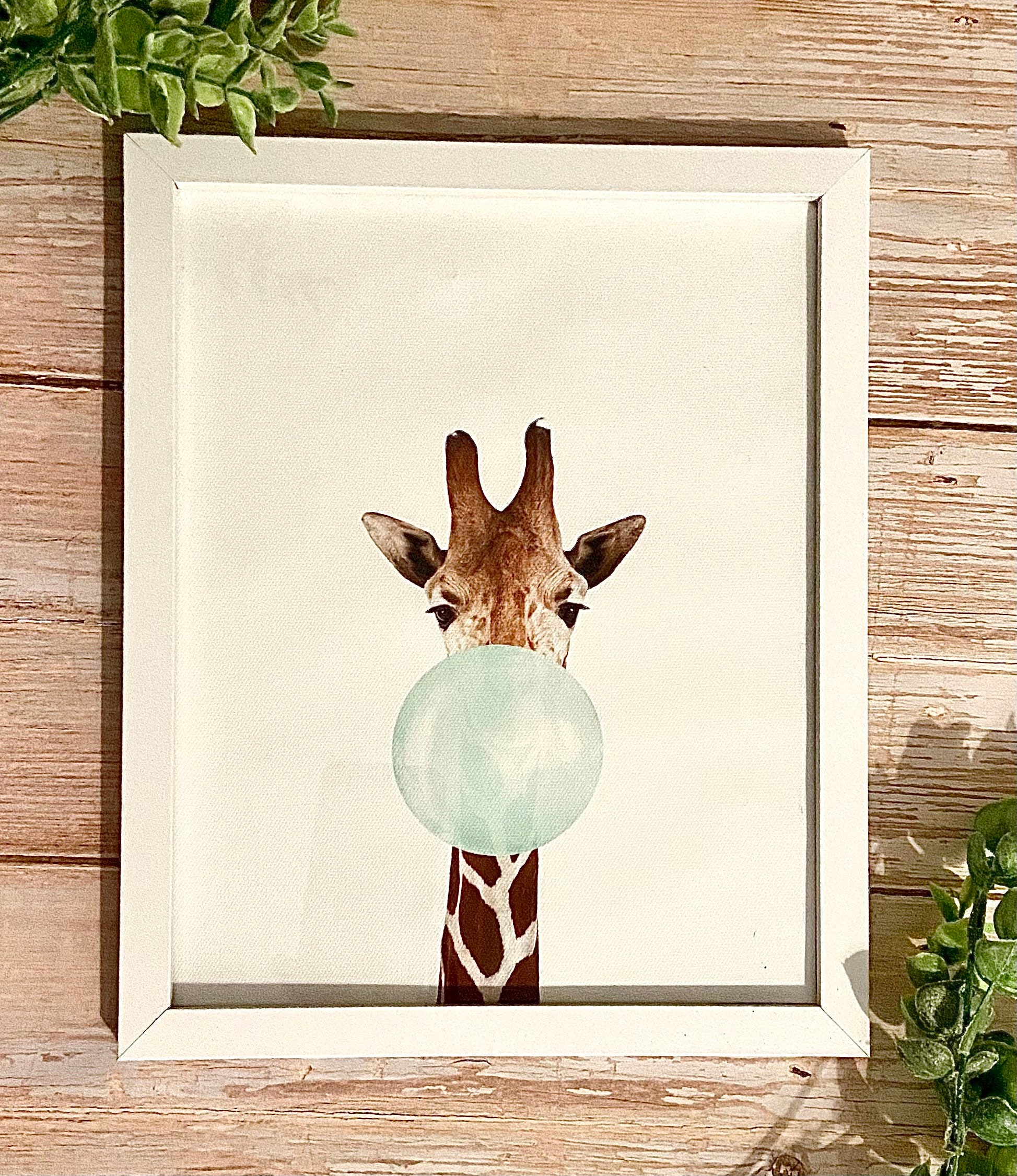 Framed Nursery Print Etsy