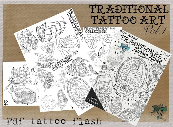 Tattoo Design Book Over 600 Vintage Old School and Traditional Style  Tattoos Tattoo Designs for Real Tattoo Artists Professional and Amateur   Black and Grey Interior  Books for Adults Amazoncouk Rama