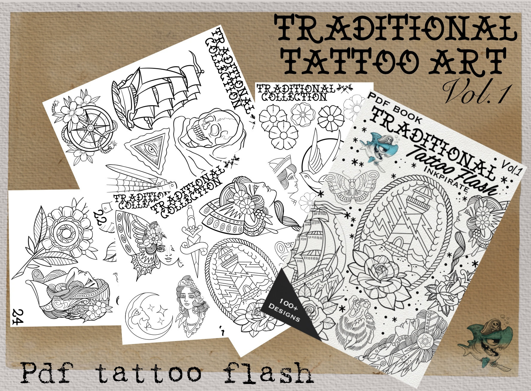 Jose Araujo  Tattoo Flash Collection  BELZEL BOOKS