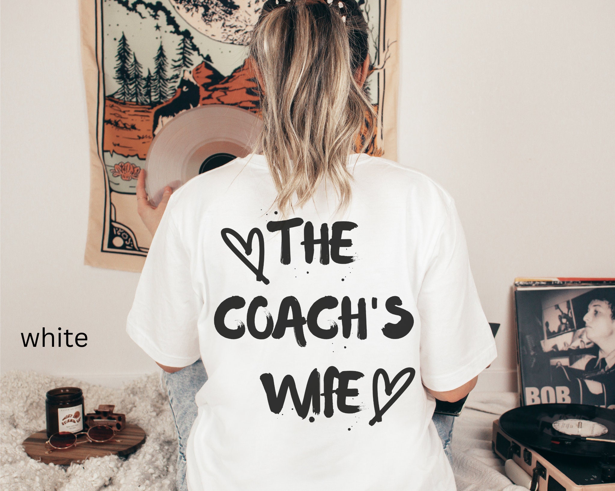 Coach's Wife Baseball Shirt Wife Baseball Coach's Wife Etsy