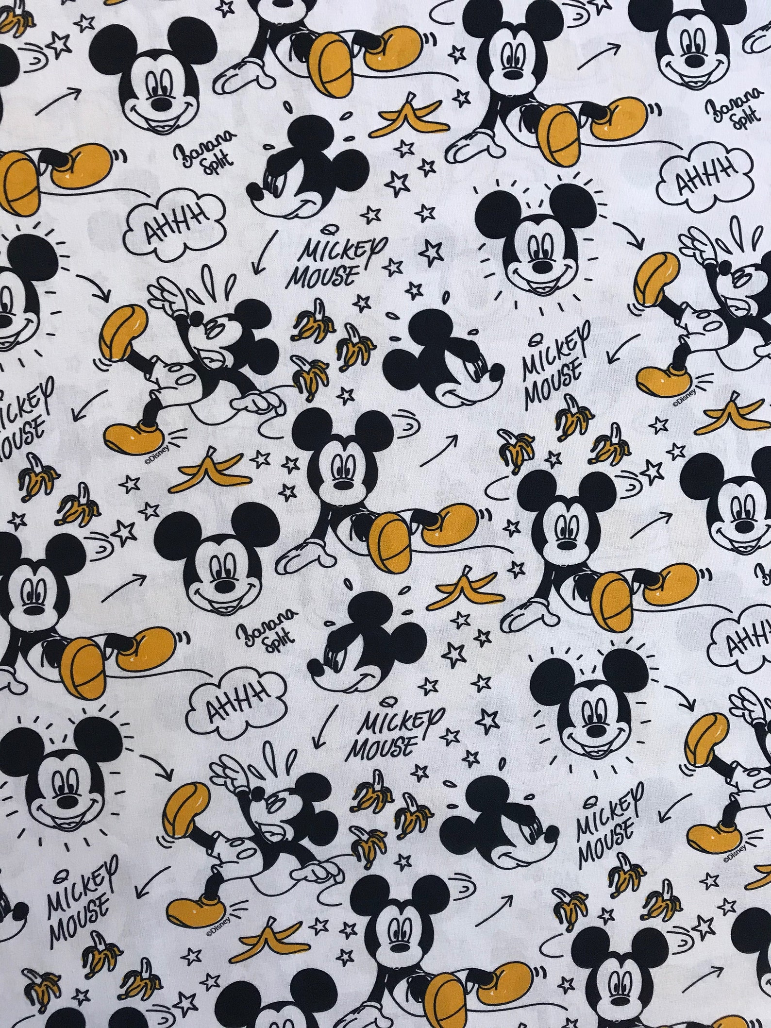 Disney fabrics baby fabrics 100 certified cotton Licensed Etsy