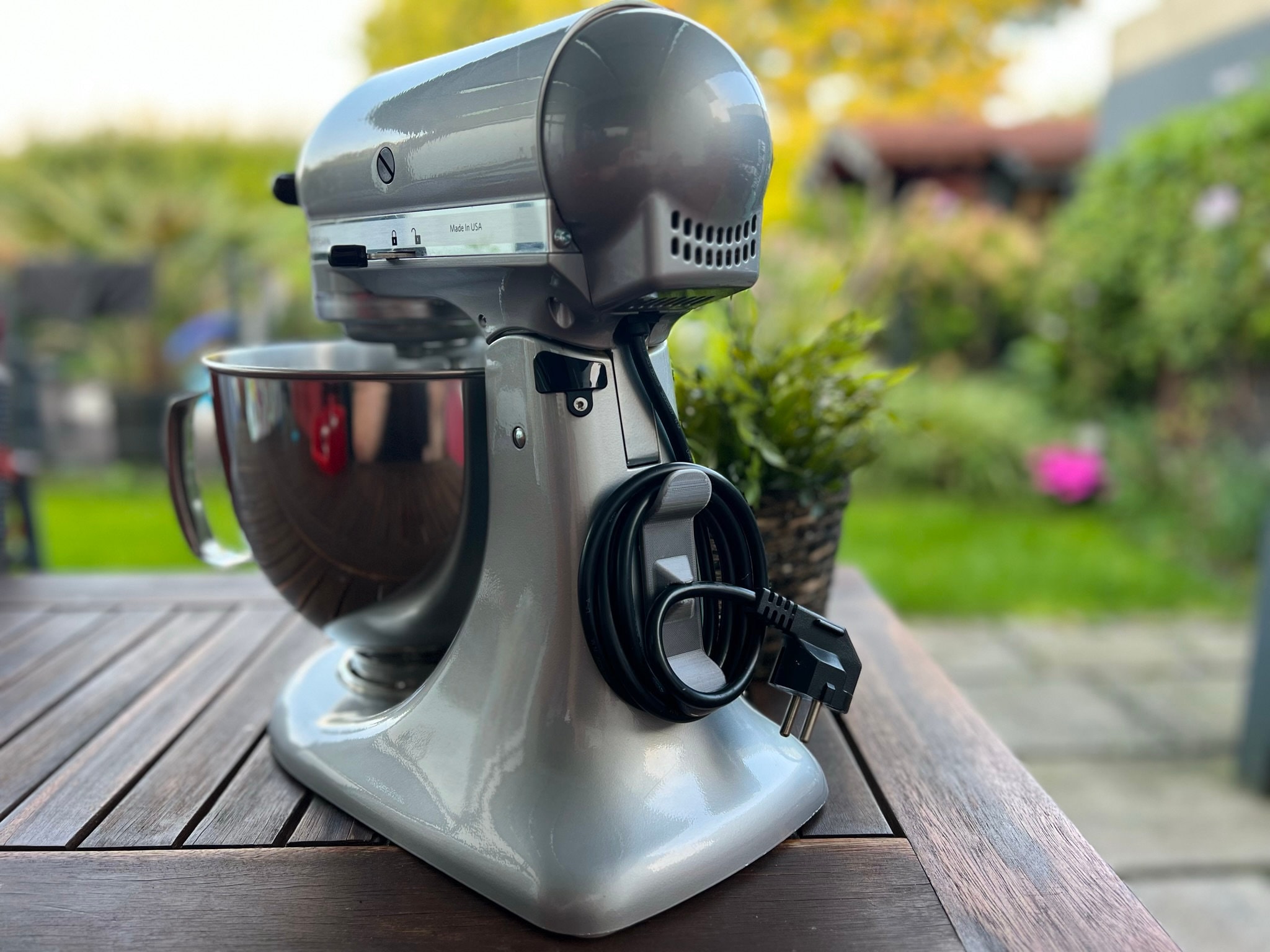 Vintage KitchenAid 4C Mixer Mid Century Green w/ Mixing Bowl +