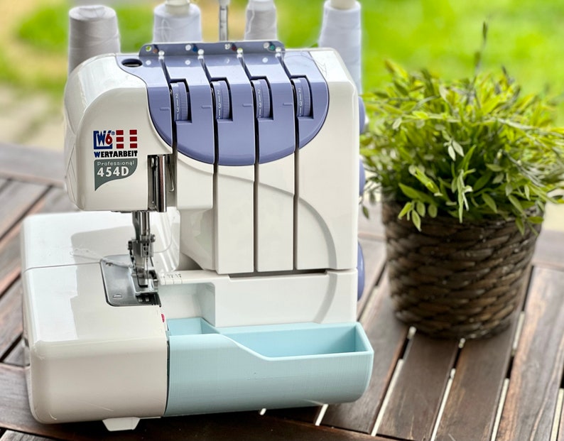 Fadenfänger W6 / Auffangbehälter W6 N454D, Janome 9200D Overlock-Maschinen individuell Bild 9