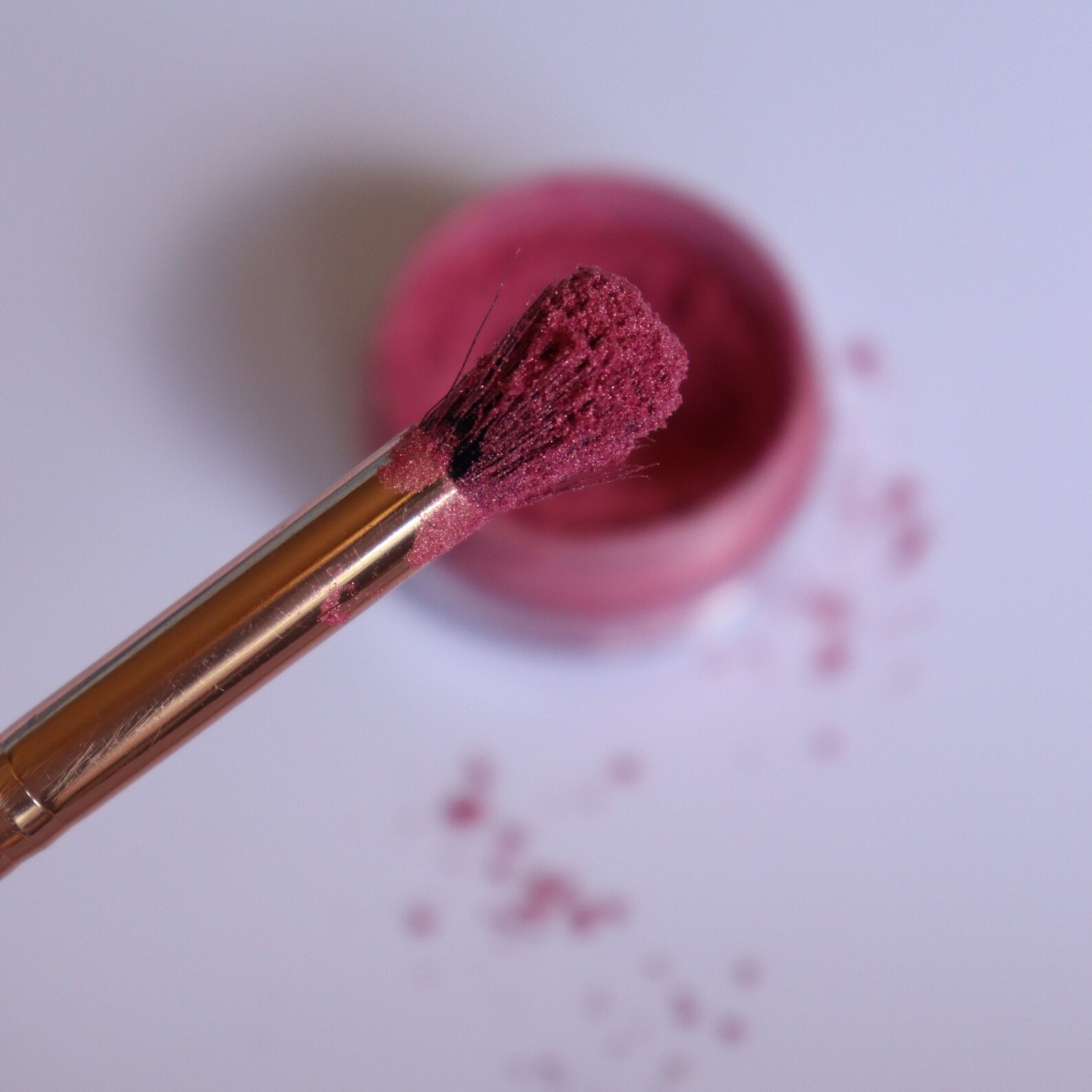 Satin Mauve Loose Eyeshadow Glitter Eyeshadow Mica Etsy