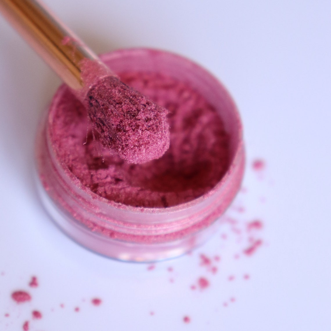 Satin Mauve Loose Eyeshadow Glitter Eyeshadow Mica Etsy