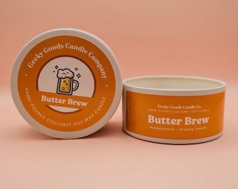Butter Brew Candle, Witch Candle, Wizard Candle, Sweet, Vanilla, Butterscotch