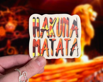 Hakuna Matata sticker