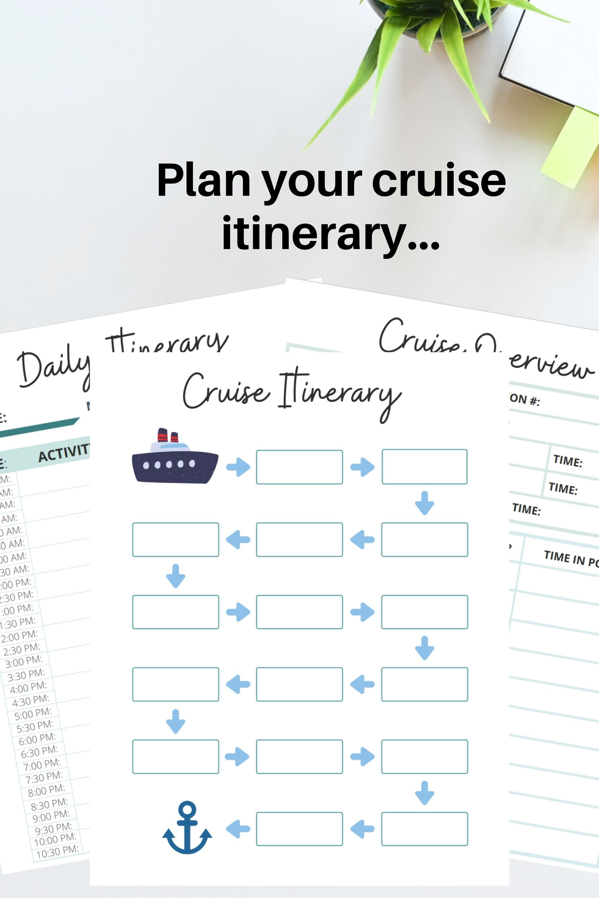 types of cruise itinerary