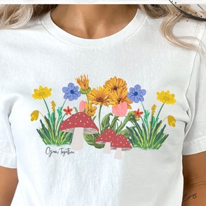 Cottagecore shirt design, Cottagecore svg, Magic Mushroom svg, Cottagecore sublimation svg, Mushroom svg, Botanical svg, digital download