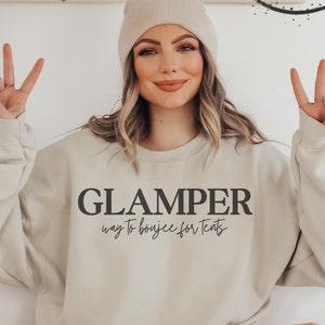 Glamper svg, Glamper png, camping png, camping design, digital download, Glamping tee, Camping shirt, Boujee design, cricut, cut file