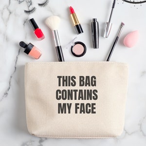 This Girl Runs on Coffee and Chutzpah T-bottom Makeup Pouch 