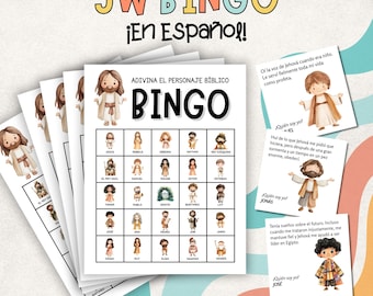 JW Adivina el Personaje Bíblico (pdf) En Español!