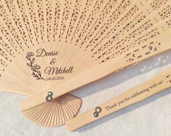 Wedding Ceremony Fans/Rustic Favor Hand Fan/Custom Wedding Fan Favors/Wedding Rustic Fans/Ceremony Favor for Guest/Custom Party Fans