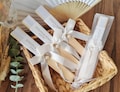 Sandalwood Fans for Guests/Wedding Favor Fans in Bulk/ Bridal Party Favors/Romantic Summer Wedding Special Event Fans/Hand Folding Fans product logo