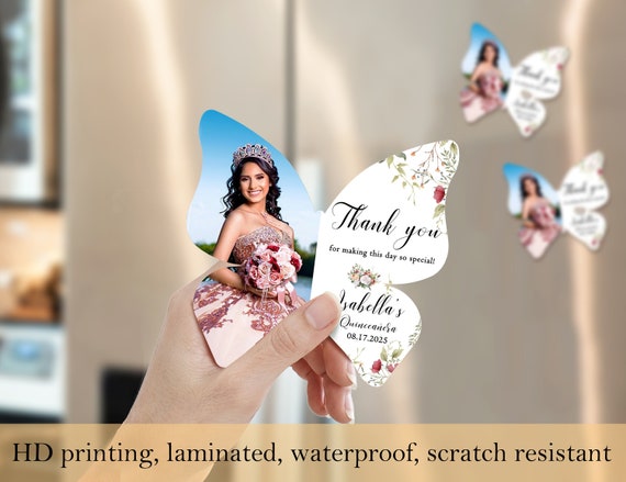 Quinceañera Party Favors Save the Date Quinceañera Magnets Photo Sweet 16 Gifts Mis Quince Favors Quinceañera Picture Magnet Sweet 15 Favors