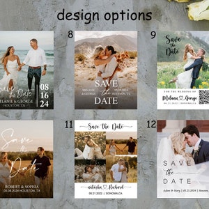 Wedding Save the Dates Magnet/Personalized Save the Date Magnets Photo/Magnetic Save the Dates/Wedding Invitation with Picture Magnet