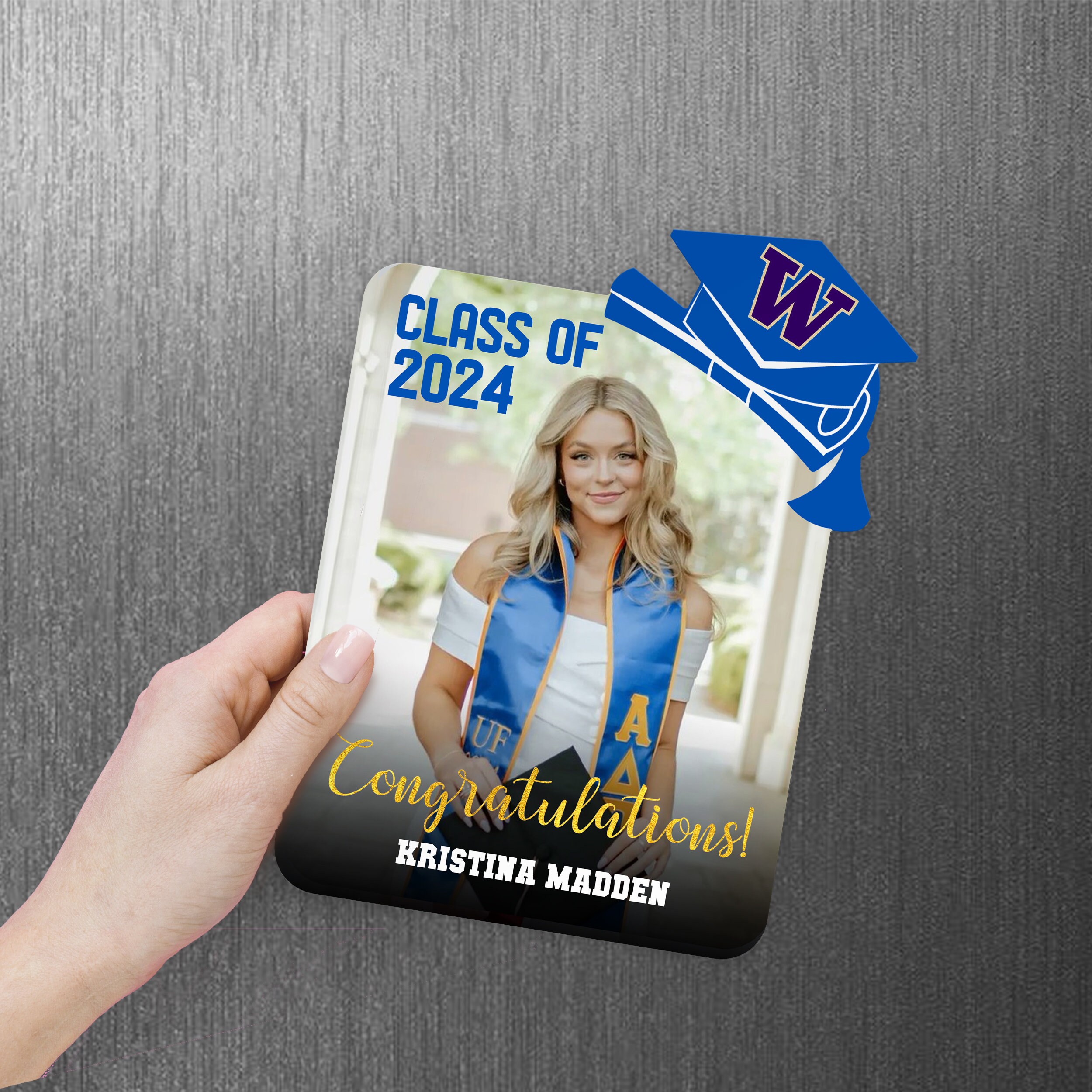 Graduation Magnets Graduation Party Favors Personalized Photo Magnets ...
