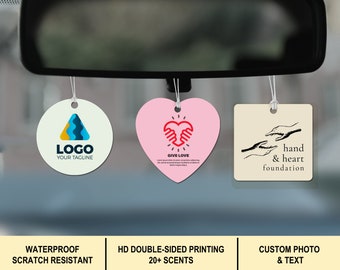 Picture Air Freshener/Business Party Favors/Personalized Business Gifts/Custom Corporation Logo Gift/Bulk Promotional Gift/Customer Giveaway