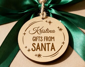 Something You Want, Need, Wear, Read, Share and Do Wooden Gift Tags/Personalized Engraved Christmas Gift Tags/Wooden Christmas Gift Tags