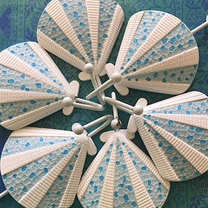 Coastal Wall Hook: Clay Nautical Shell Decor