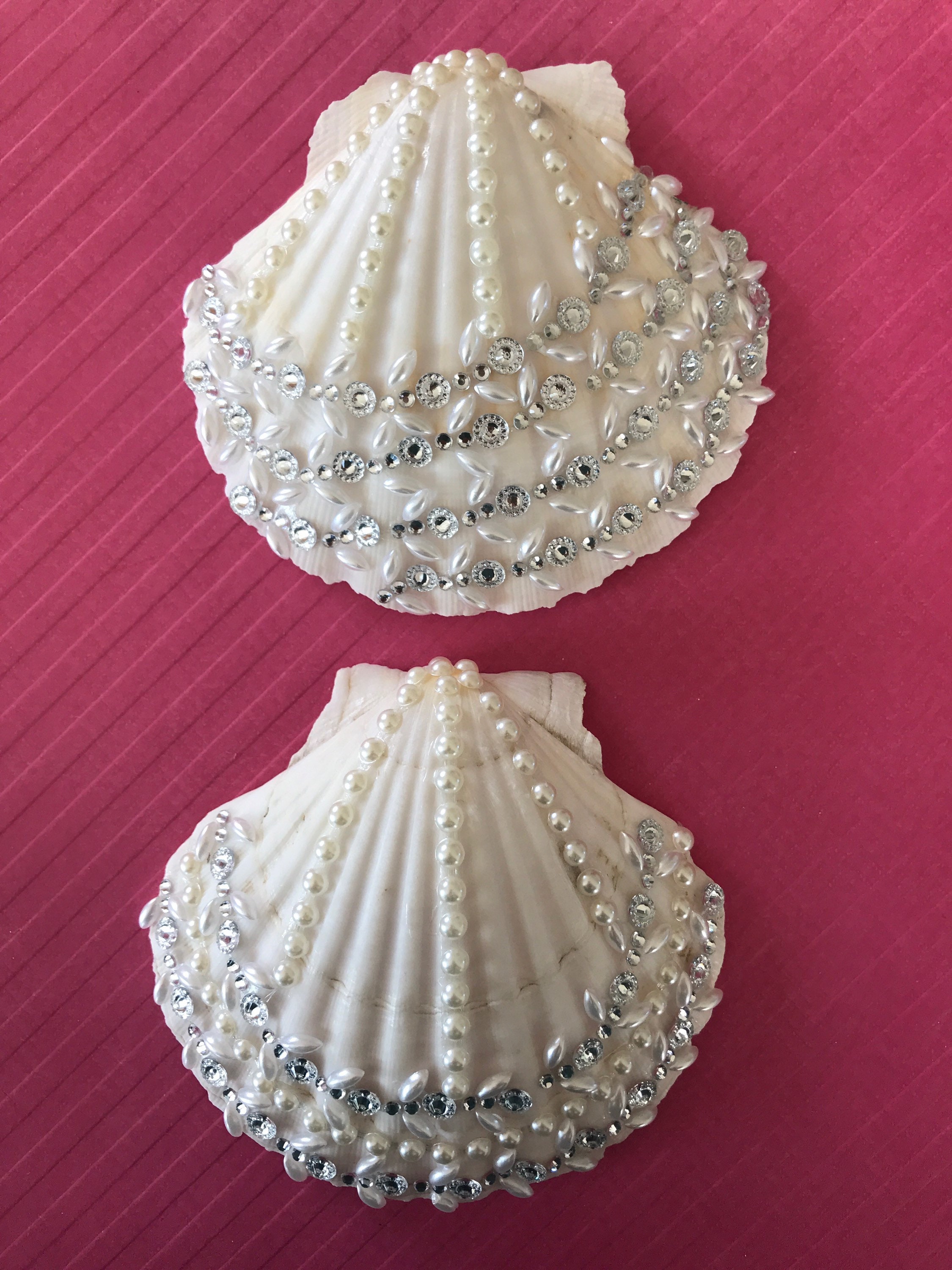 Personalized Decorative Scallop Shell