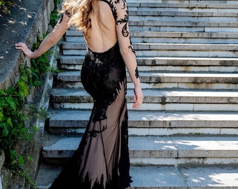 black.homecoming dress A Line Black Sparkly Tulle Homecoming Dress Black / Custom Size main image 0