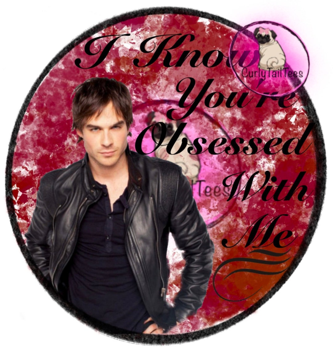 Damon Salvatore the Vampire Diaries Png Etsy