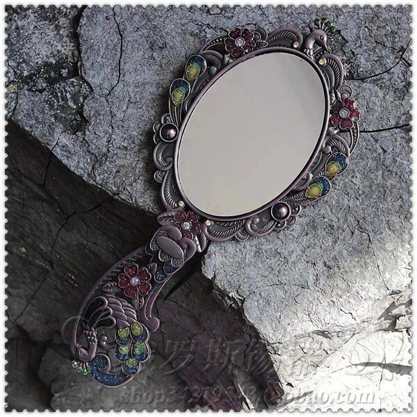 Vanity Hand Mirror Etsy
