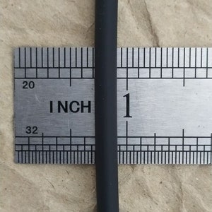 Black Rubber Cord / 1mm/2mm/2,5mm/3mm/3,5mm/4mm/5mm/ 5 meters / 10 meters/ DIY Wholesale Price/ Jewelry making 5 mm