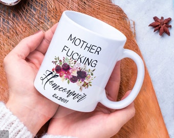 Mother Fucking Homeowner Mug // New Home Owner Gift // Funny Homeowner Gift/ Special Day Gift/ 11 oz (0.33 l) White Ceramic Mug