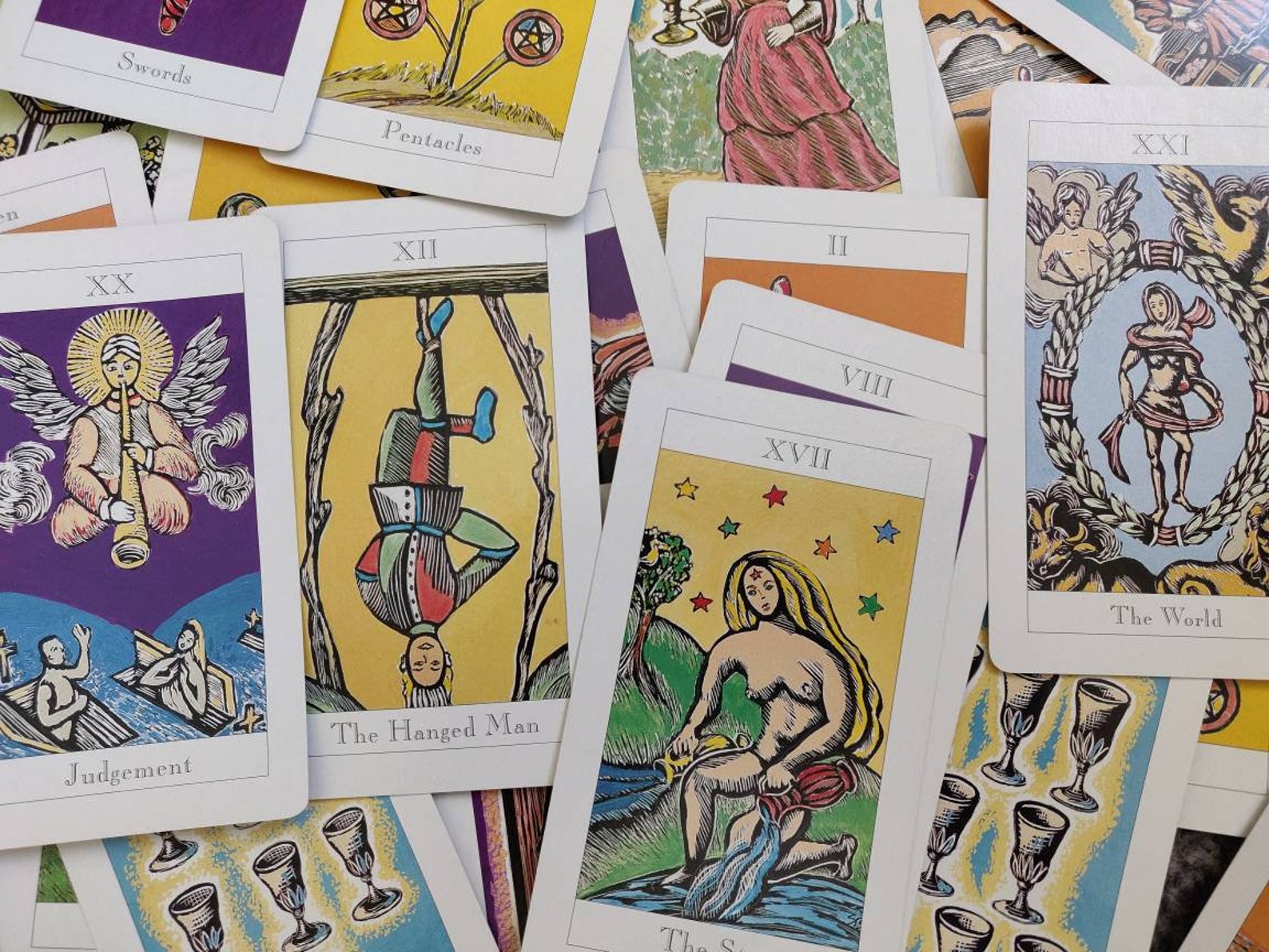 Past Present & Future 3 Card Tarot Reading Etsy