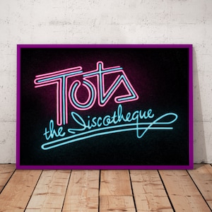 TOTS Discotheque Print / Poster A4 & A5 sizes