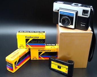 Very rare expired Kodak INSTAMATIC 126 film for instamatic type cameras. Unexposed, ready to shoot. HTF