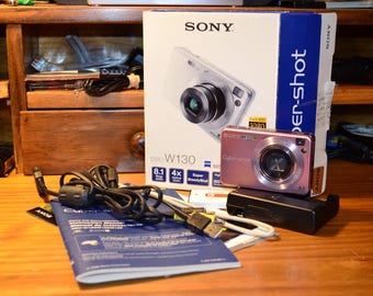 Sony Cyber-shot WX7 Pink Vintage Digital Camera, Tested Sony Cyber-shot WX7 Pink Vintage Digital Camera, Tested