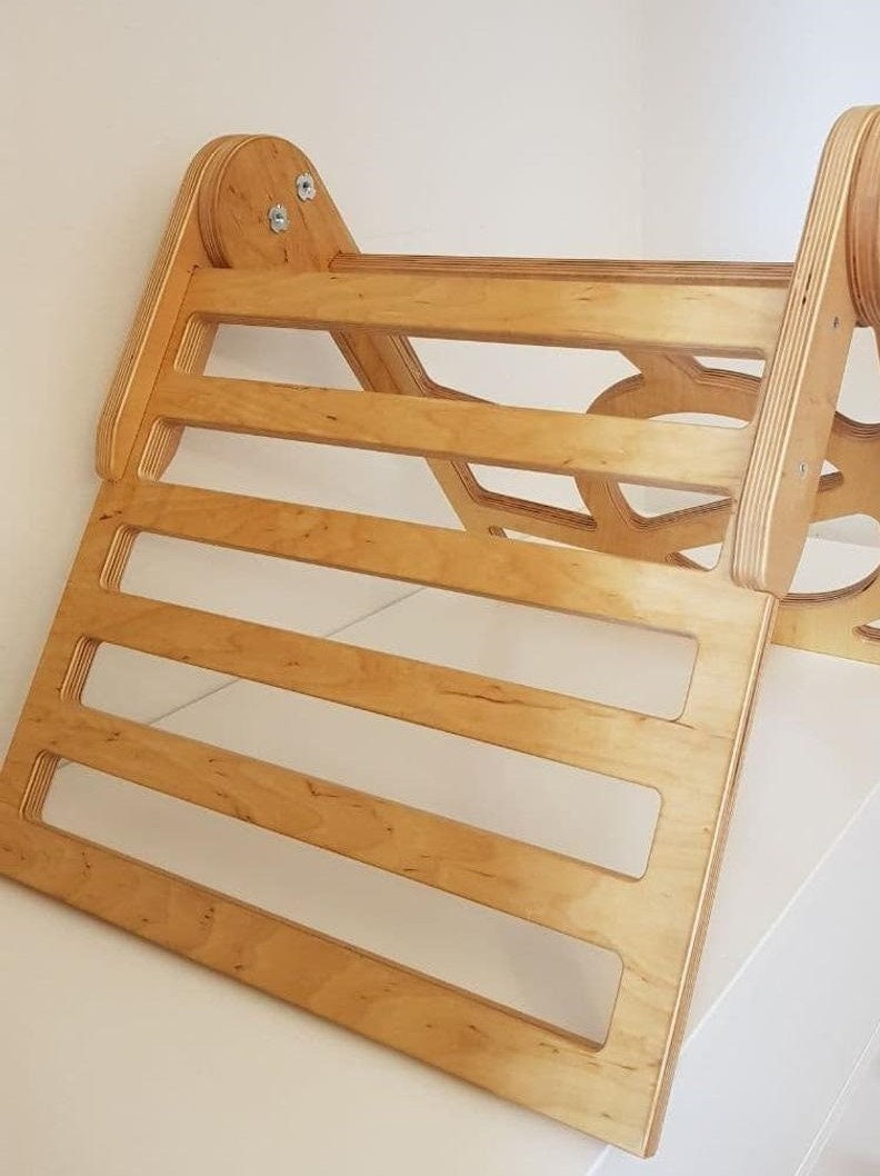 Triángulo escalador Escalador interior plegable de madera | Etsy