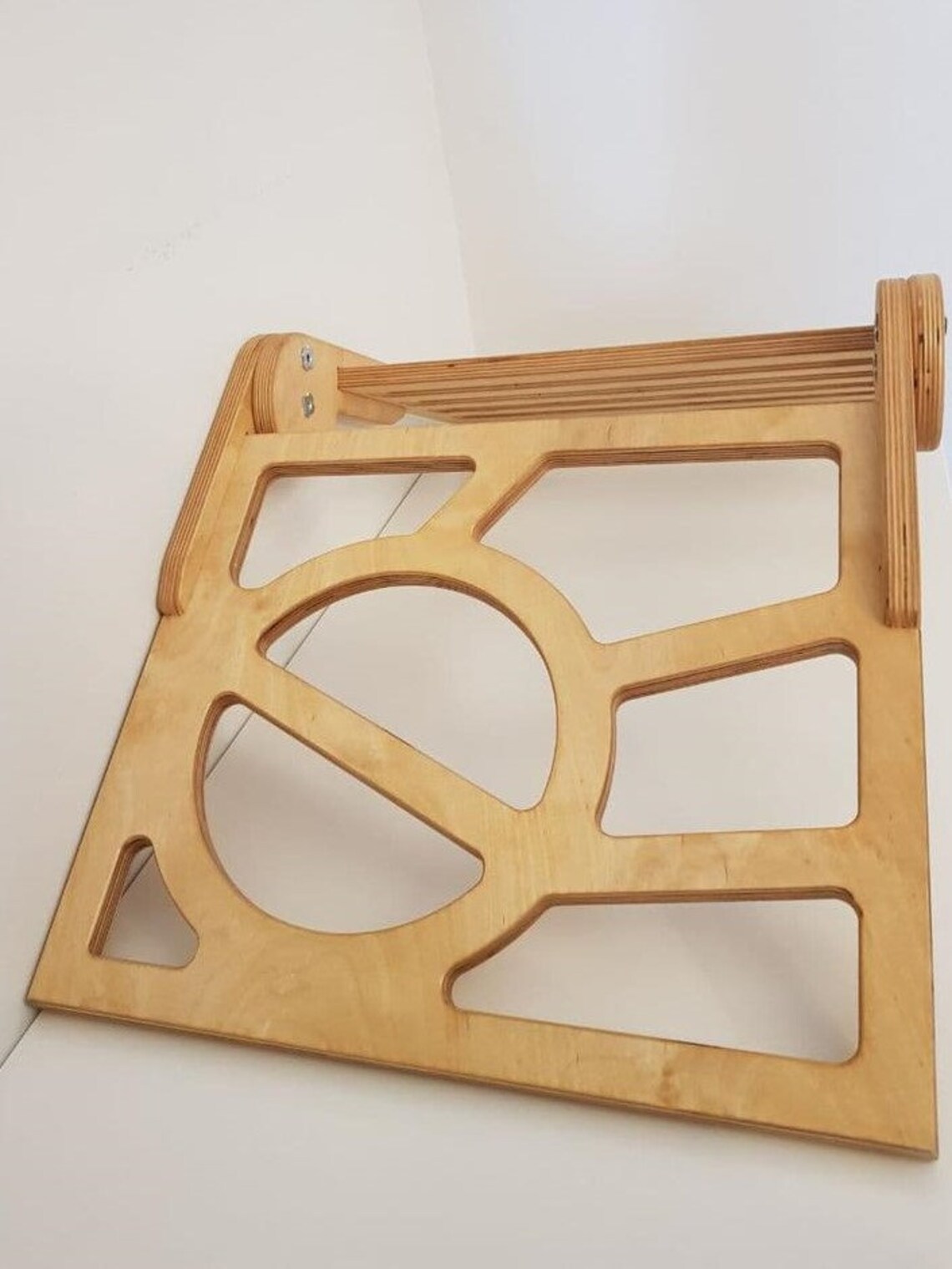 Triángulo escalador Escalador interior plegable de madera | Etsy