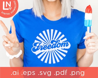 Freedom Firework SVG Png | 4th Of July Png SVG |  Fourth Of July, Retro 4th Of July Svg Png, America Png, Retro Svg Png Cutfile