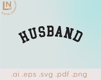 Husband SVG | Hubby + Wifey SVG | Husband Wife Svg cut file