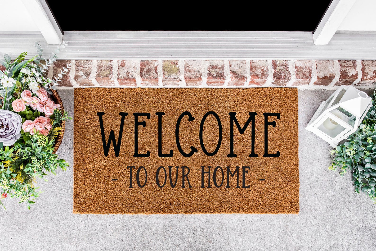 Welcome Doormat SVG Door Mat SVG Farmhouse Welcome Home | Etsy