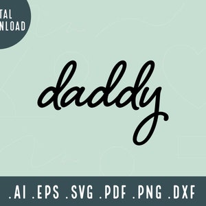 Daddy Cursive / Daddy Script Font