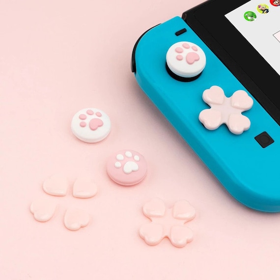 New 3D Cute Nintendo Switch Thumb Grip Cat and Dog Paws 4pcs Etsy