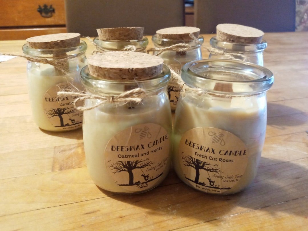 Locally Sourced Beeswax Candles Etsy