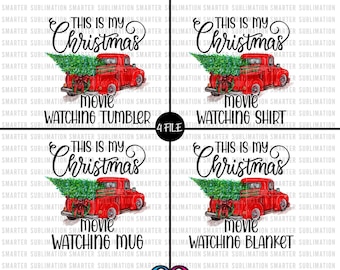 This is My Christmas Movie Watching Blanket SVG This is My - Etsy