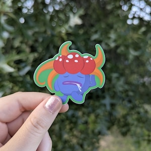Gloom cute plant vinyl sticker