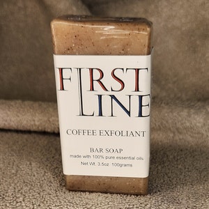 Coffee Exfoliant all-natural Bar Soap