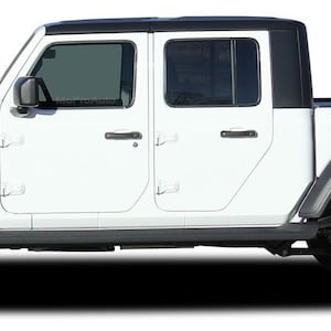 PATRIOT : Fits Jeep Gladiator Side Body Star Vinyl Graphics Decal Stripe Kit for 2020-2025 Models - &quot;The MoProAuto Original&quot;