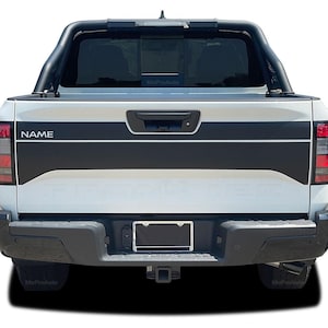 TAILGATE BLACKOUT: Fits Nissan Frontier Tailgate Blackout Graphic Vinyl Decal Stripes fits 2022-2024 - &quot;The MoProAuto Original&quot;