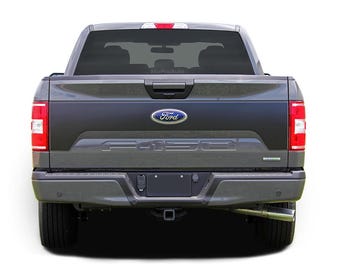 REAPER ACHTERKLEP 18: past op Ford F-150 achterklep verduisterend vinyl grafische sticker met strepen voor 2018-2019 - "The MoProAuto Original"